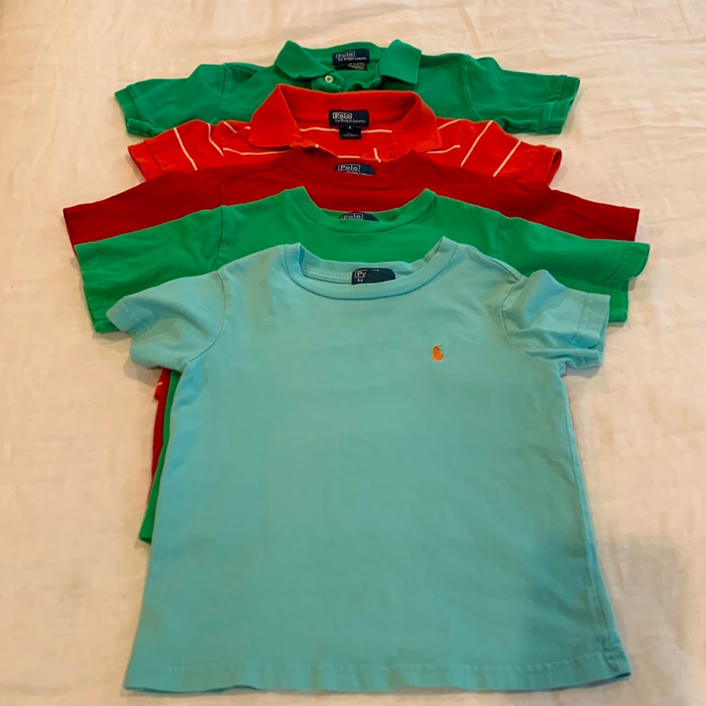 Boys Polos and Tees Lot